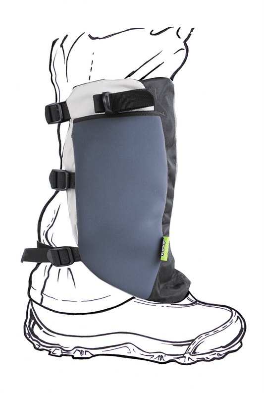 Base Jump Mini Bags on leg diagram